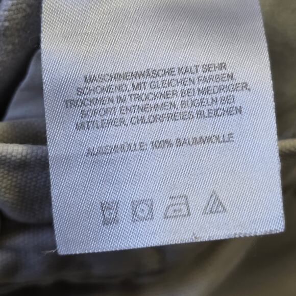 Columbia Canvas Above-Knee Spell-Out Shorts Men 36 Beige Casual - Picture 7 of 7